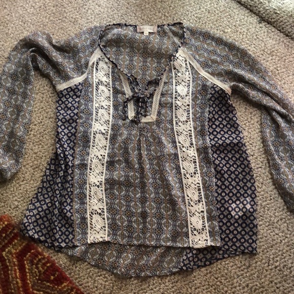 Altard State see through long sleeve top - Picture 1 of 4